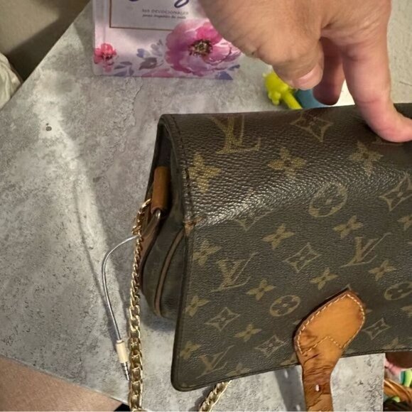 Louis Vuitton LV Monogram Cartouchière MM Vintage - Picture 15 of 16